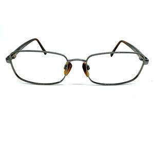 Bvlgari Silver Eyeglasses Frames 178 103 54-17-140 Designer Full Rim H11756